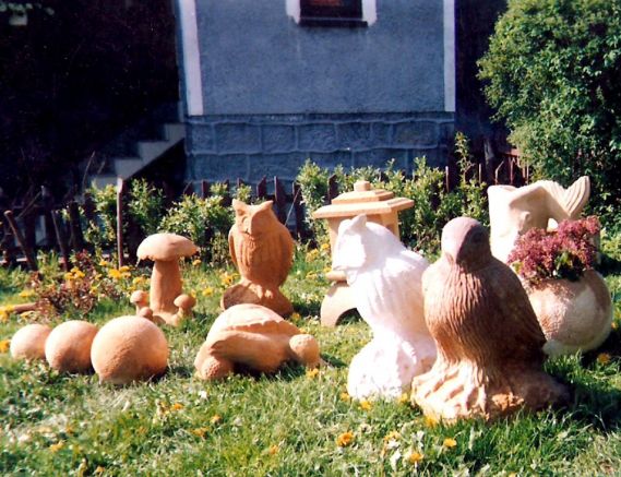 Rzeźby ogrodowe